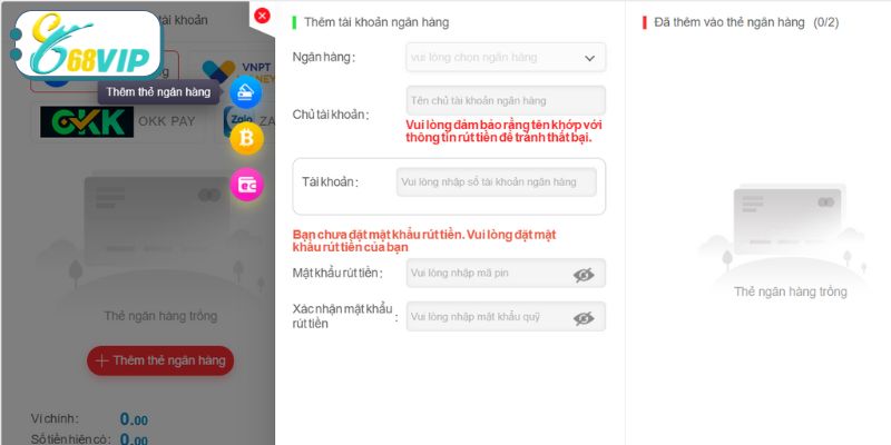 Chi tiết quy trình thực hiện rút tiền của hệ thống giải trí